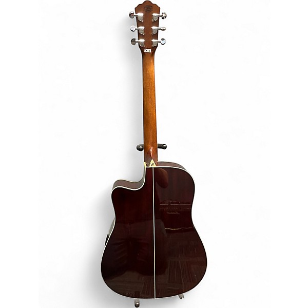 Used Washburn HD71SCEG Natural Acoustic Electric Guitar