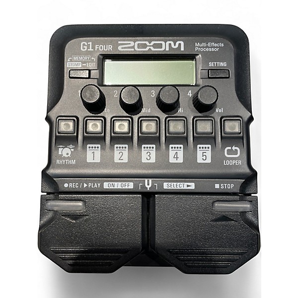 Used Zoom g1 four Effect Processor
