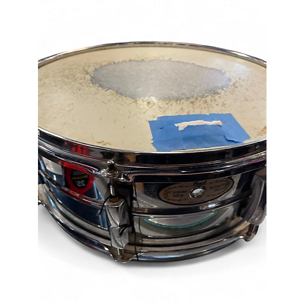 Used Pearl 14X5.5 Sensitone Snare Chrome Drum