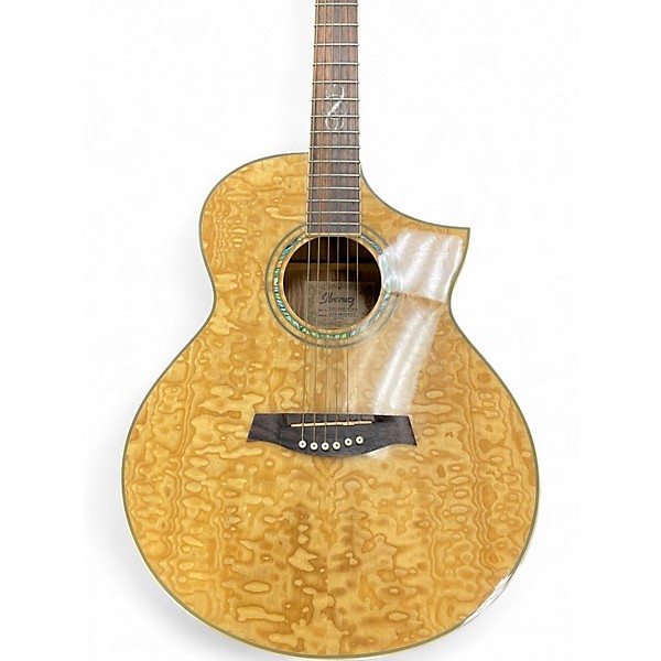 Used Ibanez EW20ASE Natural Acoustic Electric Guitar