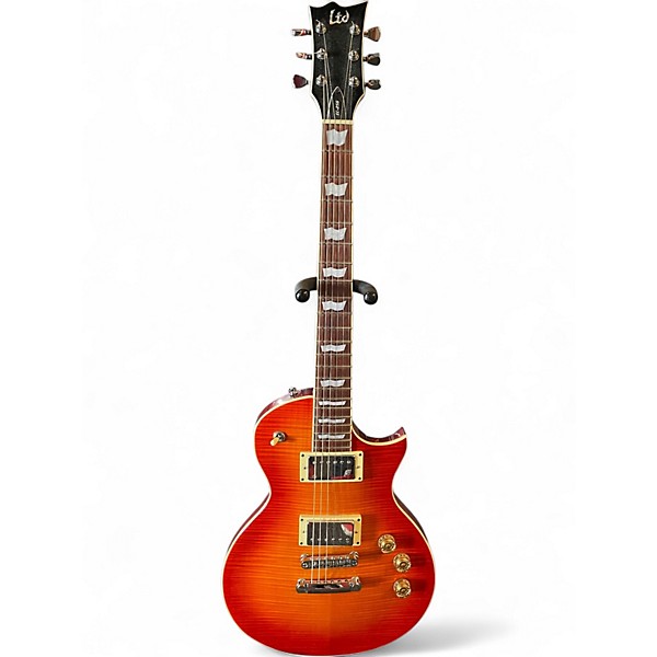 Used ESP LTD EC256 Cherry Sunburst Solid Body Electric Guitar
