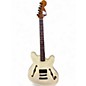 Used Fender TOM DELONGE STARCASTER WHITE Hollow Body Electric Guitar thumbnail