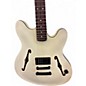Used Fender TOM DELONGE STARCASTER WHITE Hollow Body Electric Guitar