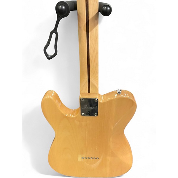 Used Squier Affinity Telecaster Natural Solid Body Electric Guitar