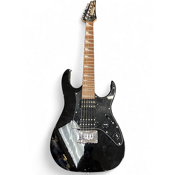 Used Ibanez GRGM21 Mikro Black Night Electric Guitar