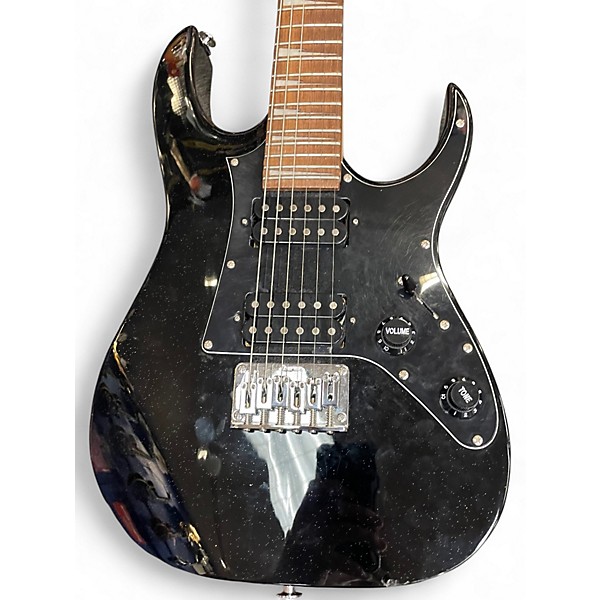 Used Ibanez GRGM21 Mikro Black Night Electric Guitar