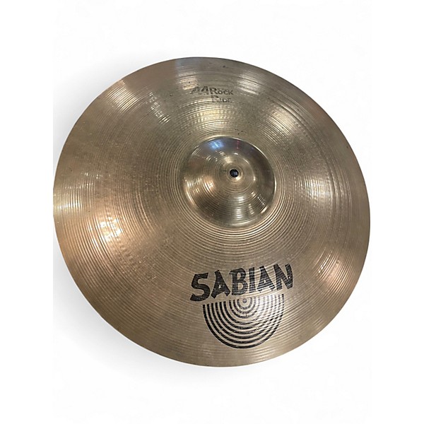 Used SABIAN 20in AA Rock Ride Brilliant Cymbal