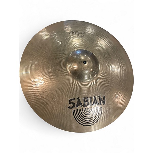 Used SABIAN 20in AA Rock Ride Brilliant Cymbal