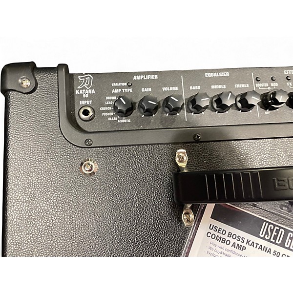 Used BOSS Katana KTN50 50W 1X12 Guitar Combo Amp