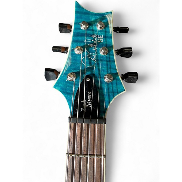 Used PRS Zach Myers Signature SE Myers Blue Solid Body Electric Guitar