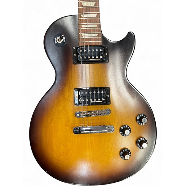 Used 2013 Gibson Les Paul 70s Tribute Vintage Sunburst Solid Body Electric Guitar