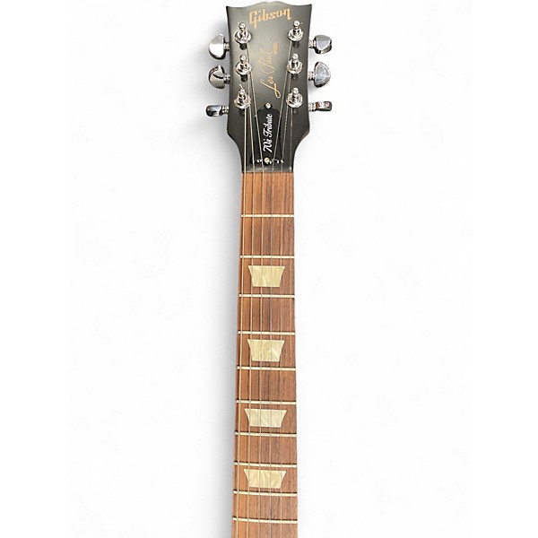 Used 2013 Gibson Les Paul 70s Tribute Vintage Sunburst Solid Body Electric Guitar