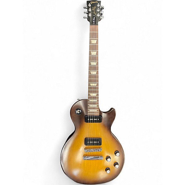 Used 2013 Gibson Les Paul 50 Tribute Tobacco Burst Solid Body Electric Guitar