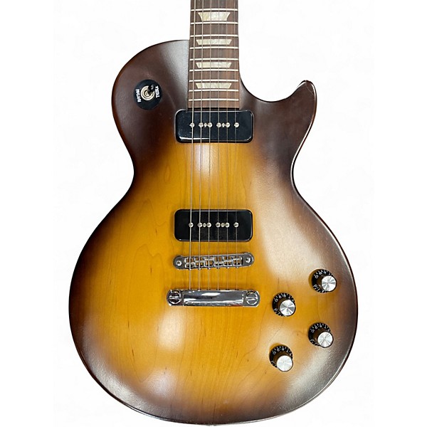 Used 2013 Gibson Les Paul 50 Tribute Tobacco Burst Solid Body Electric Guitar