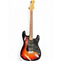 Used 2015 Fender American Deluxe Stratocaster 3 Tone Sunburst Solid Body Electric Guitar thumbnail