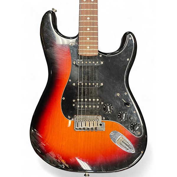 Used 2015 Fender American Deluxe Stratocaster 3 Tone Sunburst Solid Body Electric Guitar
