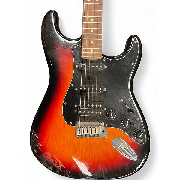 Used 2015 Fender American Deluxe Stratocaster 3 Tone Sunburst Solid Body Electric Guitar