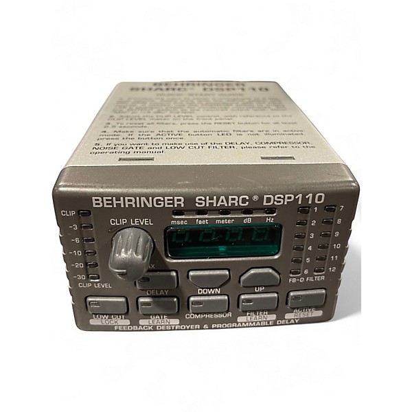Used Behringer SHARC DSP110 Effect Processor