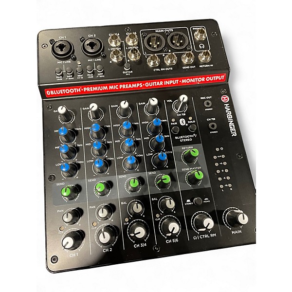 Used Harbinger LV8 Unpowered Mixer