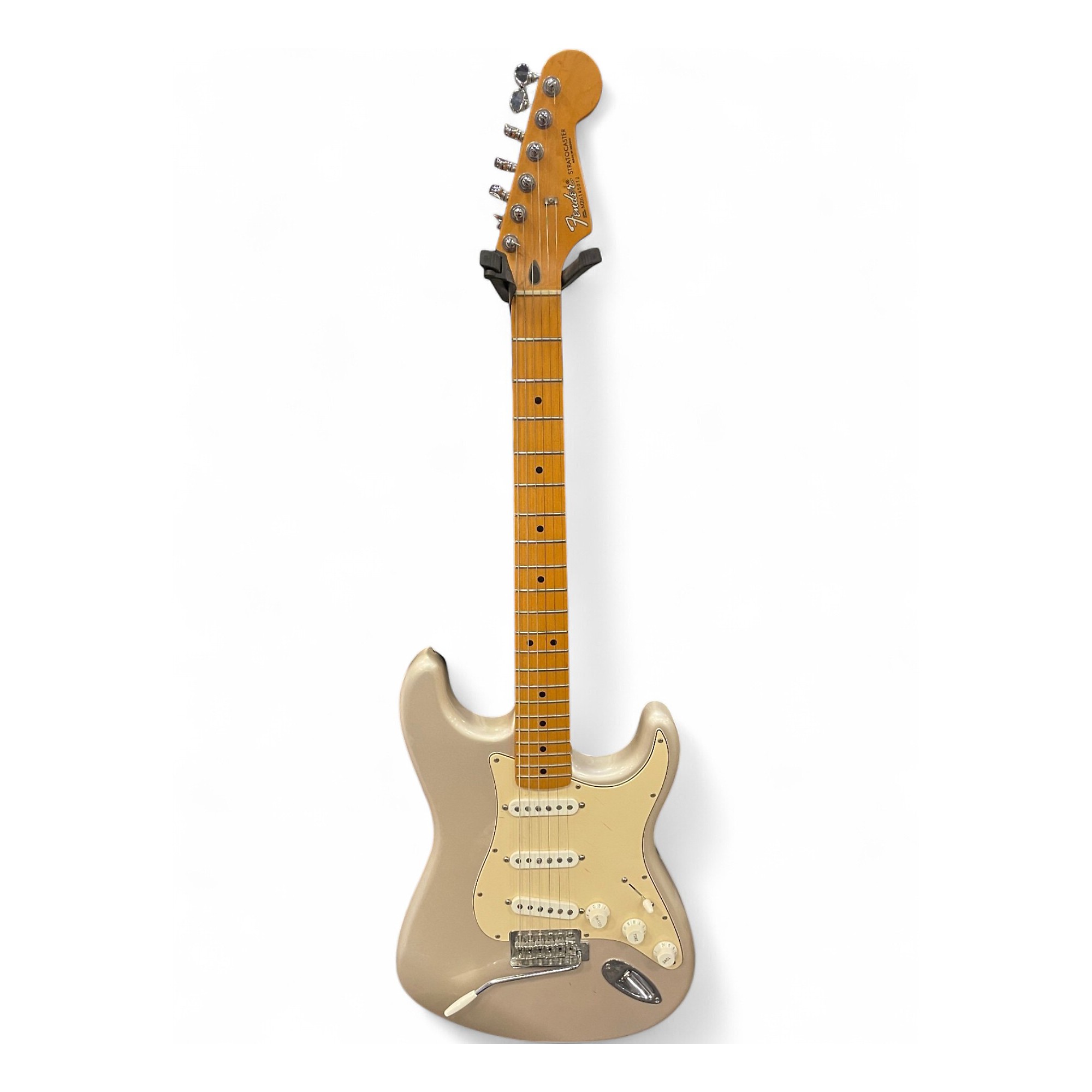 Used Fender 60TH ANNIVERSARY STANDARD STRAT Blizzard Pearl Solid