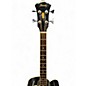 Used Ibanez AEB5E Black Acoustic Bass Guitar