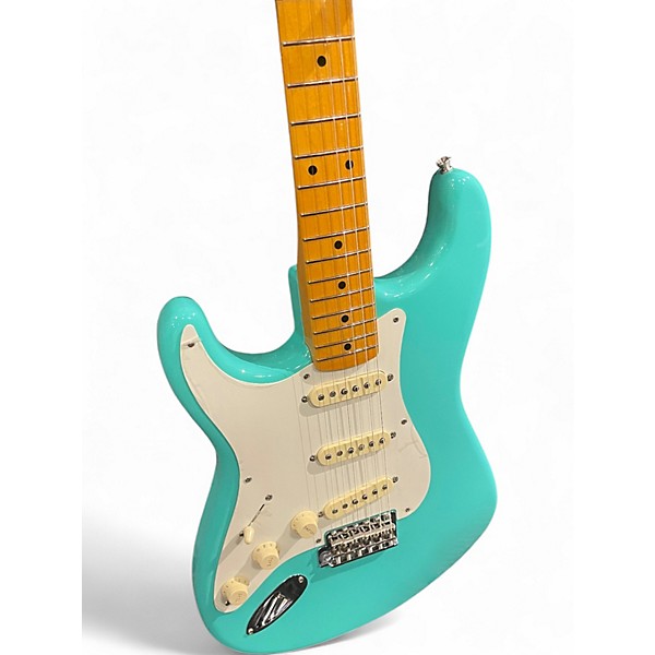 Used Fender AMERICAN VINTAGE II LEFT HANDED Seafoam Green Solid Body Electric Guitar