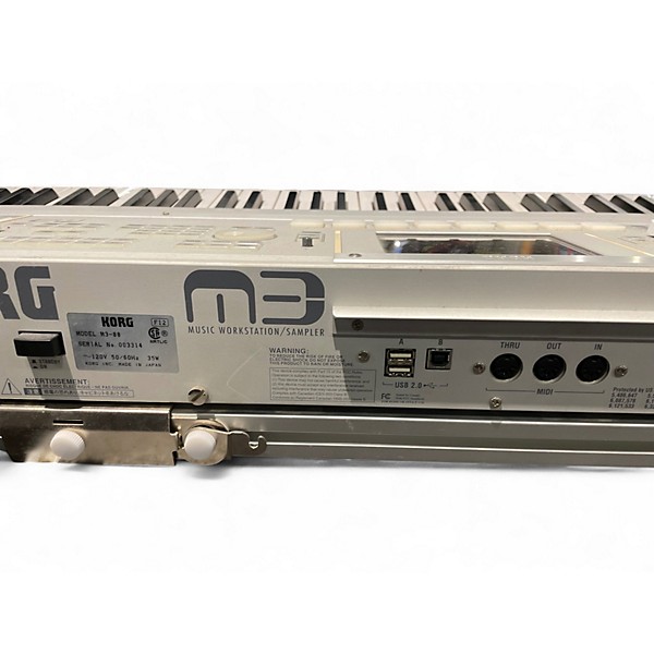Used KORG M3 88 Key Keyboard Workstation
