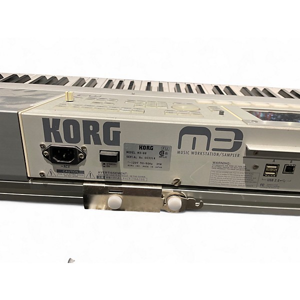 Used KORG M3 88 Key Keyboard Workstation