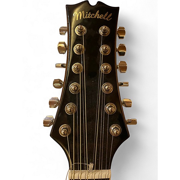 Used Mitchell D120S Natural 12 String Acoustic Guitar