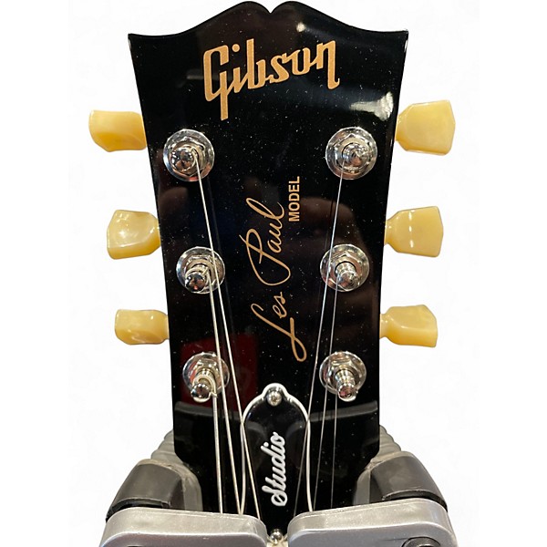 Used Gibson Les Paul Studio Cherry Sunburst Solid Body Electric Guitar