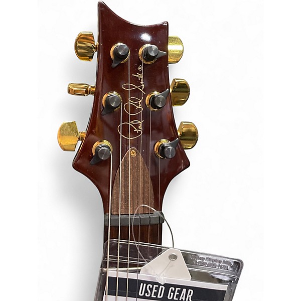 Used PRS Custom 24 10 Top Tortoise Shell Solid Body Electric Guitar