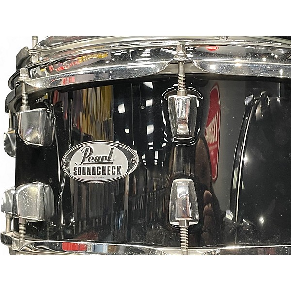 Used Pearl 5 Piece Soundcheck Black Drum Kit