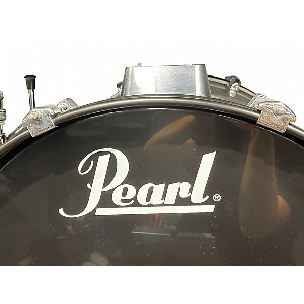 Used Pearl 5 Piece Soundcheck Black Drum Kit