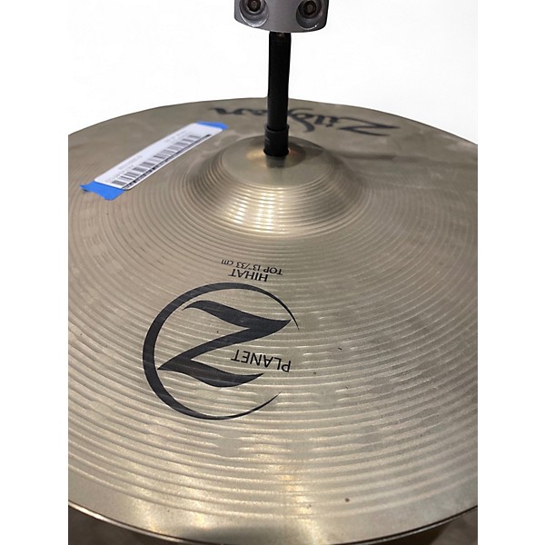 Used Zildjian 13in Planet Z Hi Hat Pair Cymbal