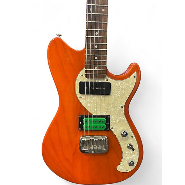 Used G&L Tribute Fallout Orange Solid Body Electric Guitar
