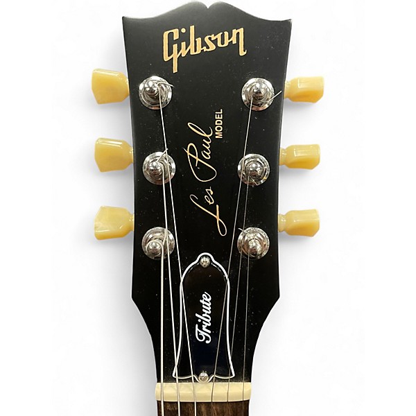 Used Gibson Les Paul Tribute Brown Sunburst Solid Body Electric Guitar