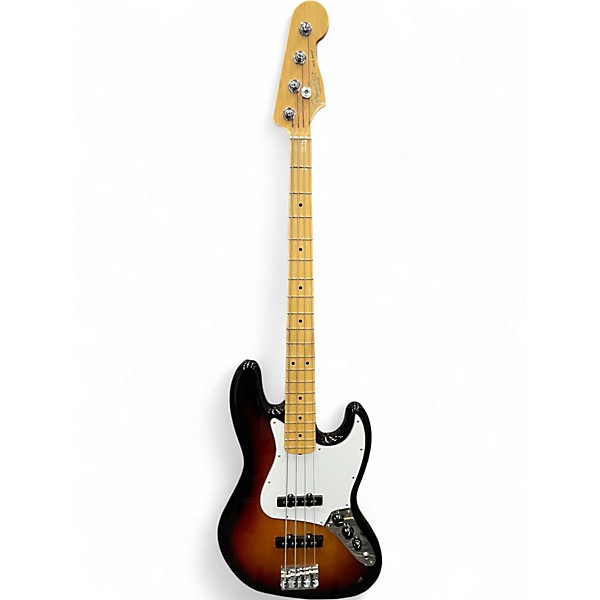 Used Fender American Professional II Jazz Bass Sunburst Electric Bass Guitar