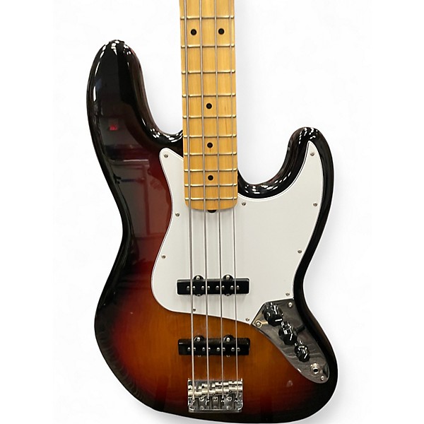 Used Fender American Professional II Jazz Bass Sunburst Electric Bass Guitar