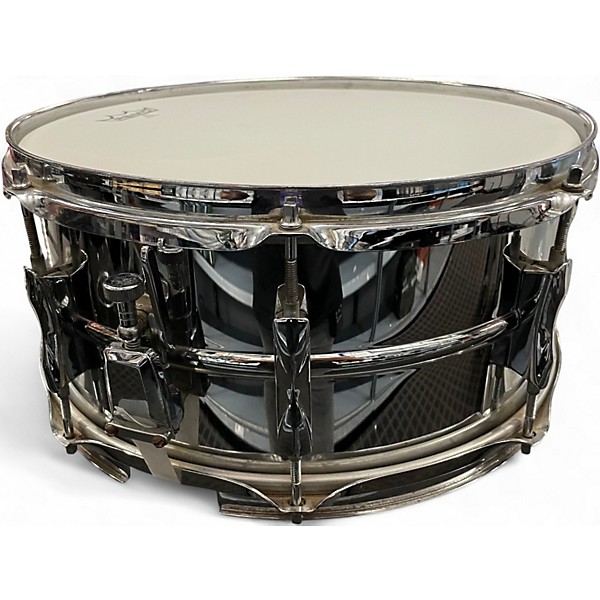 Used Premier 14in STEEL CHROM SNARE Chrome Drum