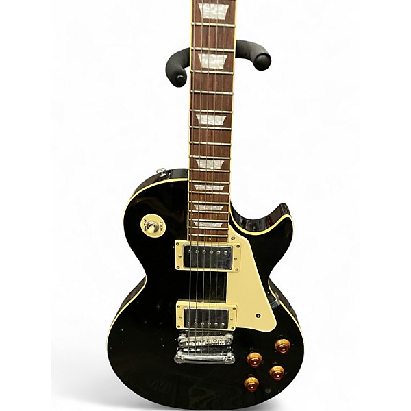 Used Epiphone LES PAUL GIBSON Black Solid Body Electric Guitar