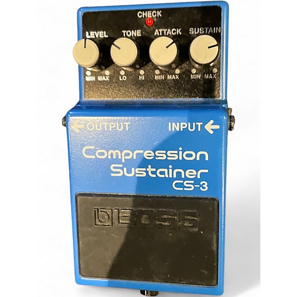 Used BOSS CS3 Compressor Sustainer Effect Pedal