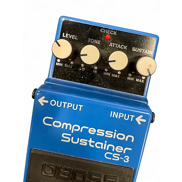 Used BOSS CS3 Compressor Sustainer Effect Pedal