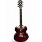 Used Hohner SE 35 Crimson Red Burst Hollow Body Electric Guitar thumbnail