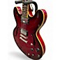 Used Hohner SE 35 Crimson Red Burst Hollow Body Electric Guitar
