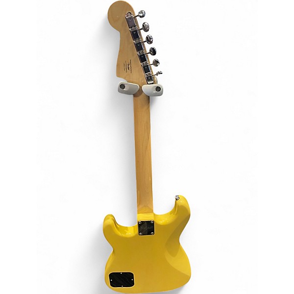 Used Squier STRATOSONIC TV Yellow Solid Body Electric Guitar