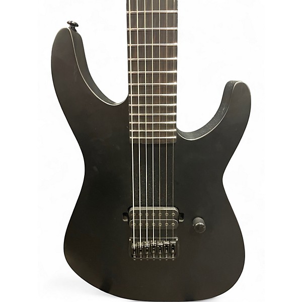 Used ESP m-7ht black Solid Body Electric Guitar