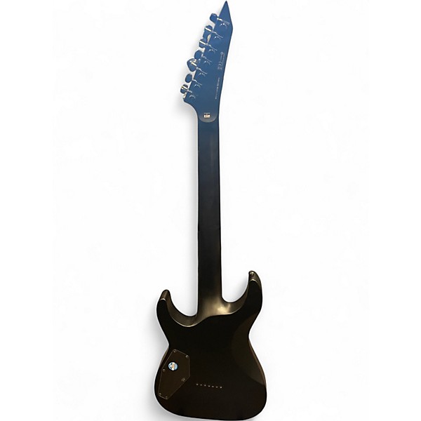 Used ESP m-7ht black Solid Body Electric Guitar