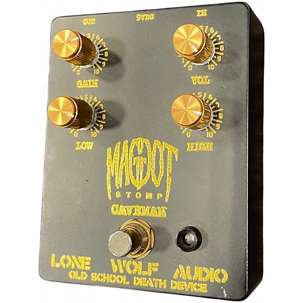 Used Lone Wolf Audio MAGGOT STOMP CAVEMAN Effect Pedal