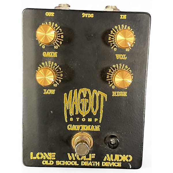 Used Lone Wolf Audio MAGGOT STOMP CAVEMAN Effect Pedal