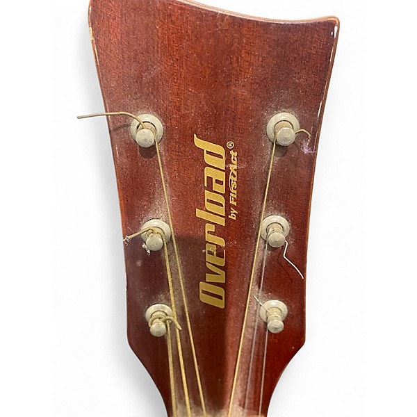 Used Oveoad MG406 Natural Acoustic Guitar